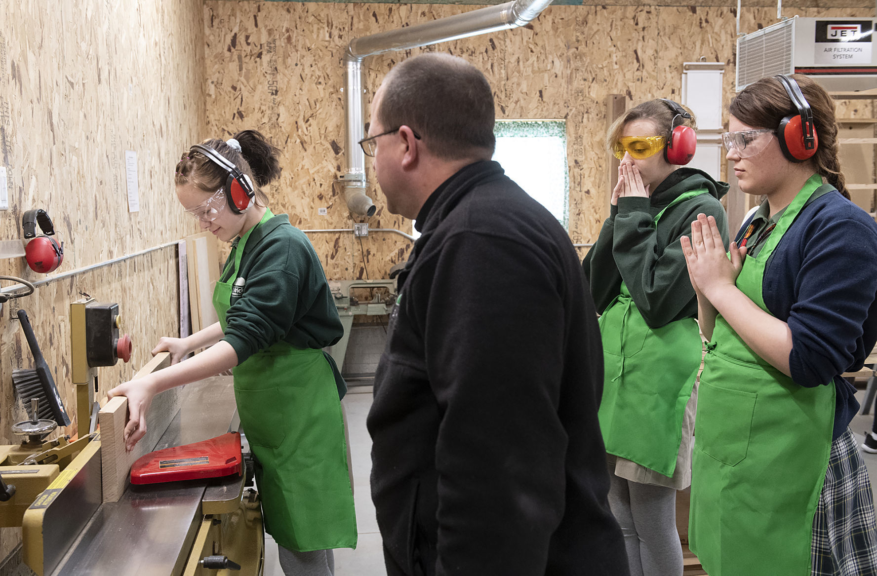 St. Patrick's School woodworking club